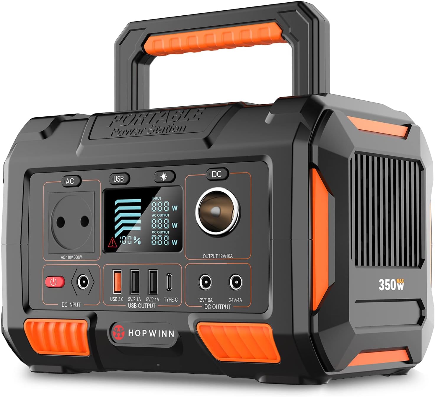 Apollo-P 300 : Générateur Portable 300W, 3 Modes Recharge
