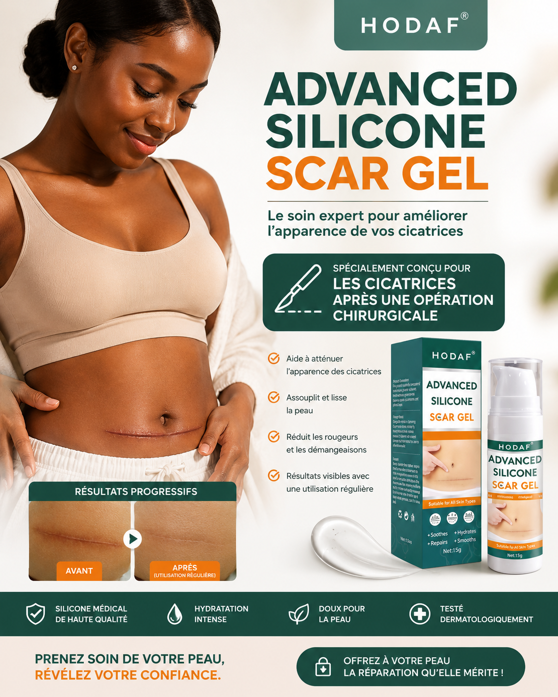 Scar Gel ADIEU AUX CICATRICES
