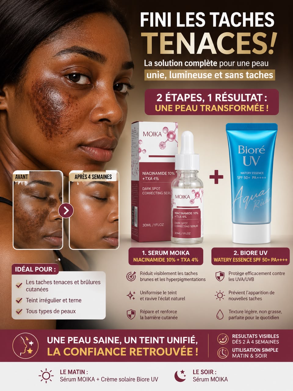 soin visage anti pigmentation